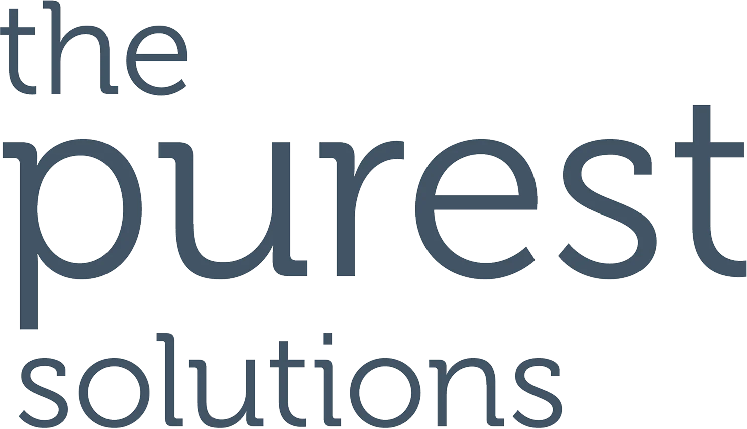 The Purest Solutions